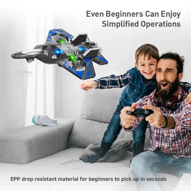 RC Aircraft EPP Foam Stunt Glider Electric Fighter Remote Control Airplane Fall Resistant Plane Toys CZ01 CZ63