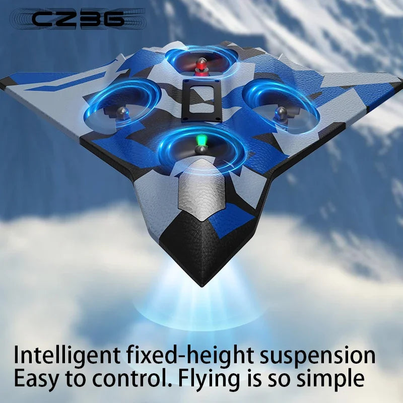 RC Aircraft EPP Foam Stunt Glider Electric Fighter Remote Control Airplane Fall Resistant Plane Toys CZ01 CZ63