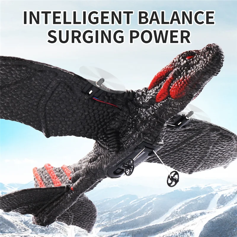 RC Plane 2.4G Simulated Flying Dragon Aircraft Remote Control Flying Model Glider Airplane EPP Foam Toys Gift For Kids Durable