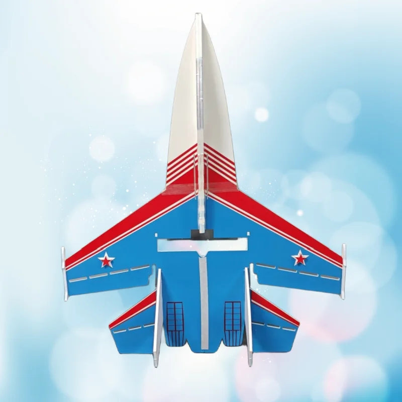 Su27mini Rc Beginner Training Plane 56cm Small Model Airplane PNP Remote Control Fixed Wing Crash Resistant Magic Board Glider