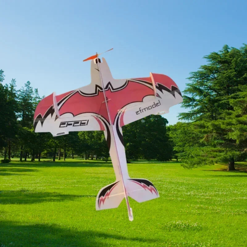 2025 NEW 3D Mercury RC Aircraft Beginner Training Model Aircraft Fixed Wing Anti Collision Board F3P Remote Control Plane