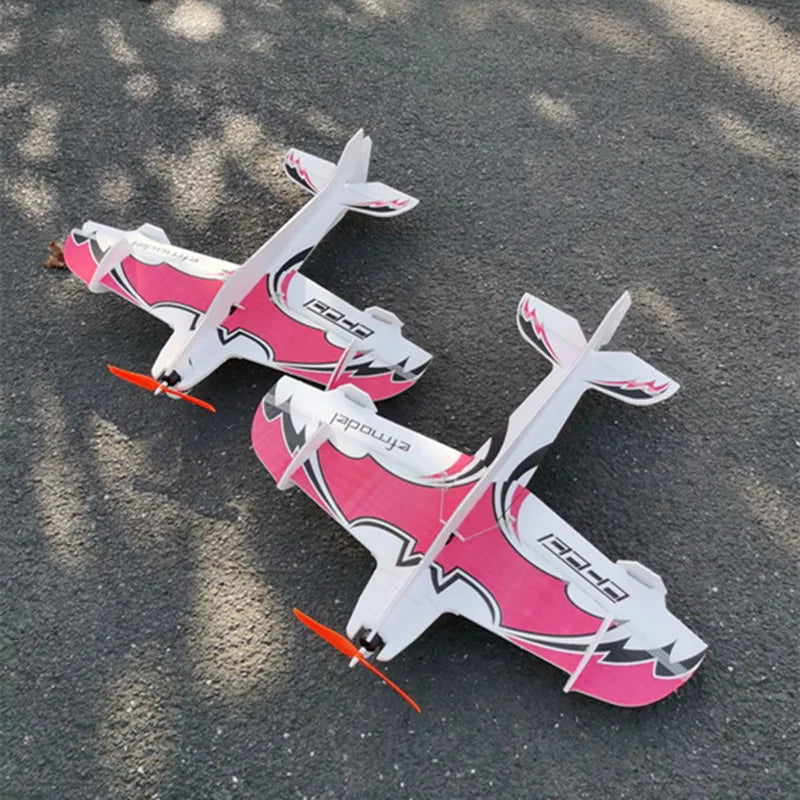 2025 NEW 3D Mercury RC Aircraft Beginner Training Model Aircraft Fixed Wing Anti Collision Board F3P Remote Control Plane