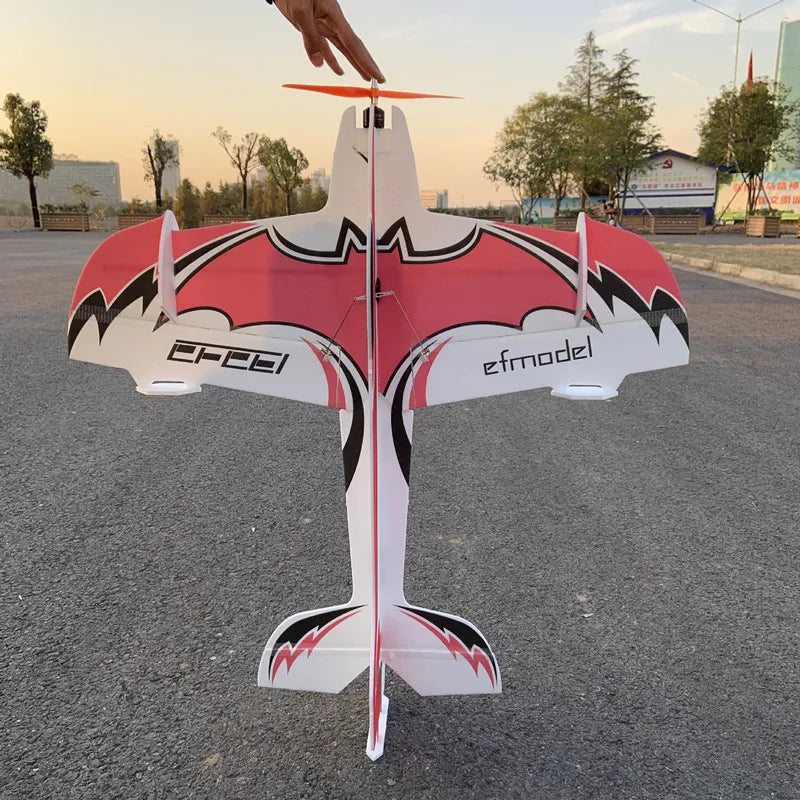2025 NEW 3D Mercury RC Aircraft Beginner Training Model Aircraft Fixed Wing Anti Collision Board F3P Remote Control Plane