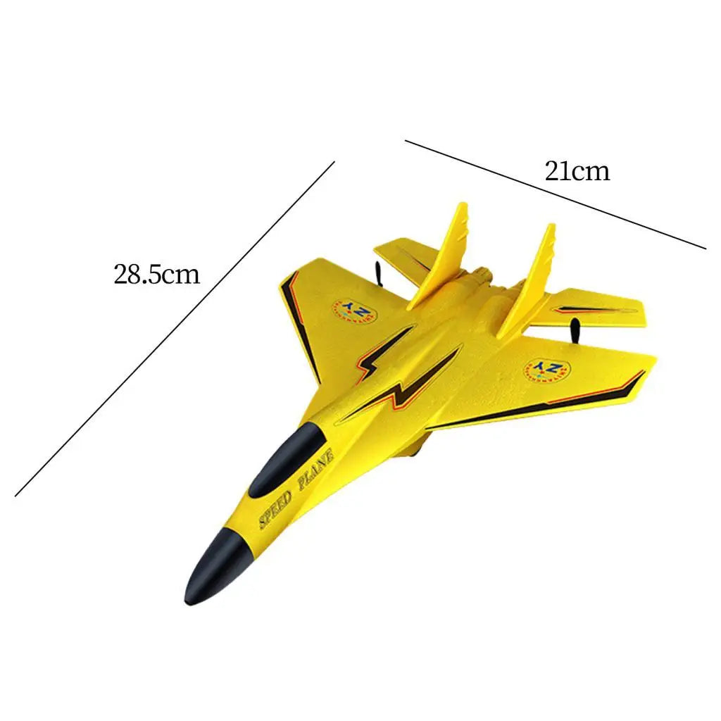 RC Plane, 2 Channels Remote Control Airplane, Ready to Fly EPP Aircraft, Night